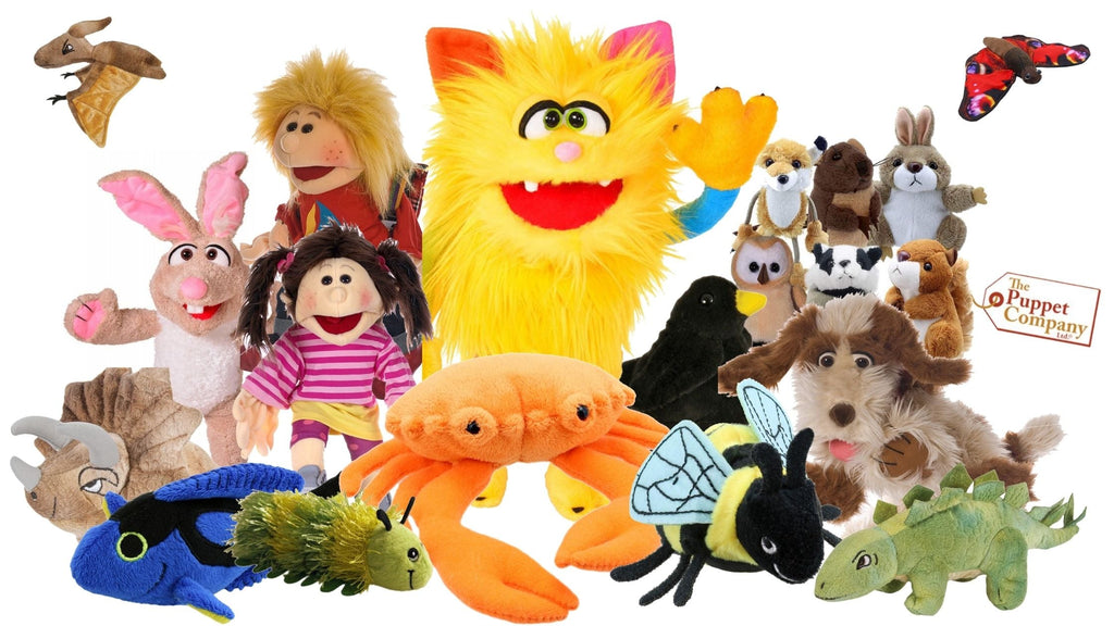 Hand Puppets and Finger Puppets | Little Whispers 