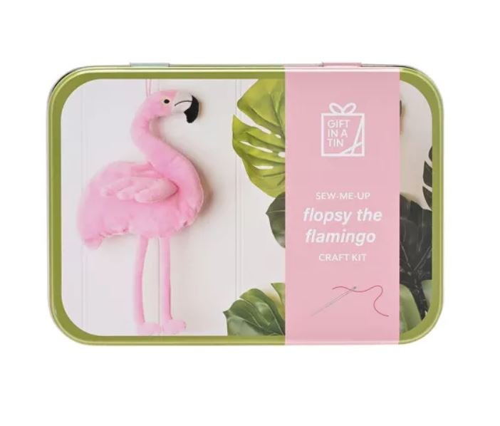 Apples To Pears Gift In A Tin Flopsy The Flamingo - Little Whispers