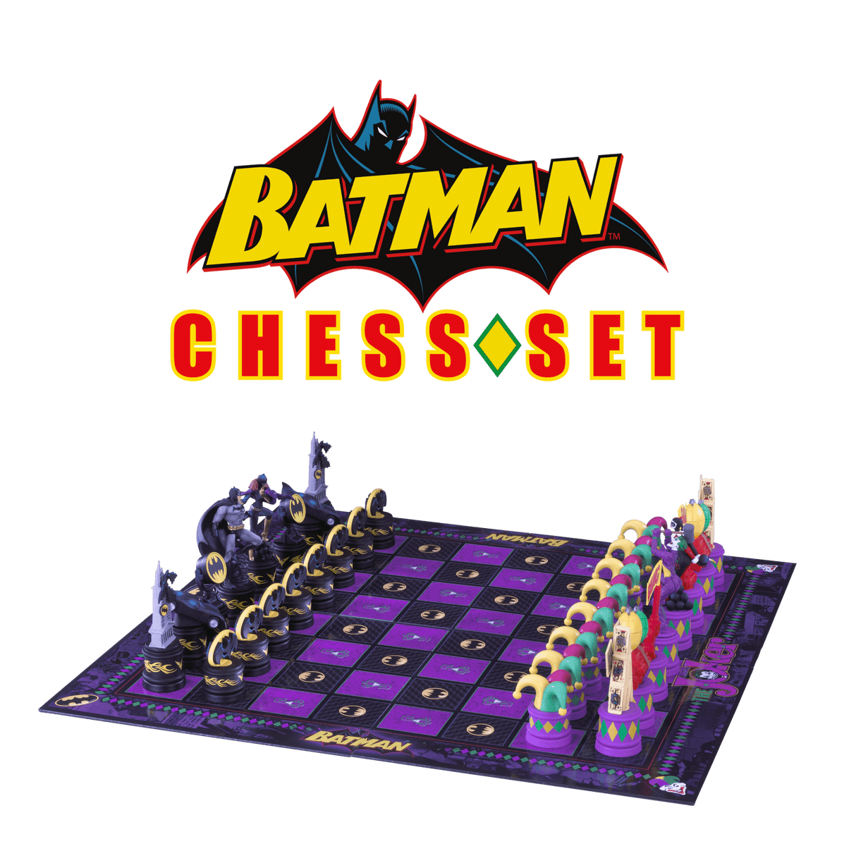 Batman PVC Chess Set (Coming Soon) - Little Whispers