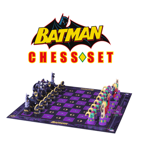 Batman PVC Chess Set (Coming Soon) - Little Whispers