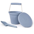 Bigjigs Dove Grey Eco Bucket, Spade and Flyer Set - Little Whispers