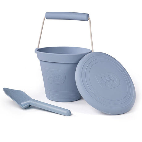 Bigjigs Dove Grey Eco Bucket, Spade and Flyer Set - Little Whispers