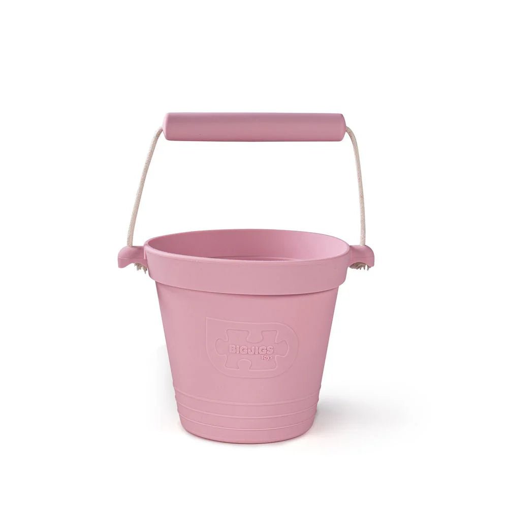 Bigjigs Pink Eco Bucket, Spade and Flyer Set - Little Whispers