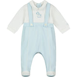 Emile et Rose Boys Sleepsuit Fergus with Rocking Horse Detail - Little Whispers