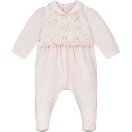 Emile Rose Fleur Floral Print Girls Babygrow - Little Whispers