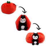 Flipetz Comet the Ladybug/Tomato 2-in-1 Soft Plush Collectable (Pre-Order due in April) - Little Whispers