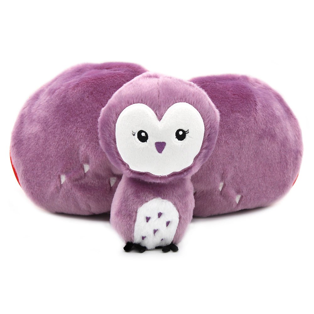 Flipetz Sorbet the Owl/Strawberry 2-in-1 Soft Plush Collectable (Pre-Order due in April) - Little Whispers