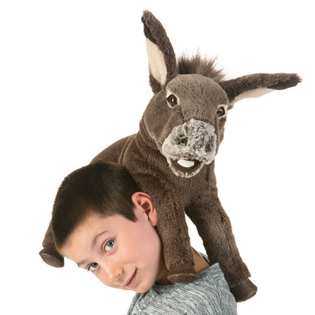 Folkmanis Large Baby Donkey Hand Puppet (Coming Soon) - Little Whispers