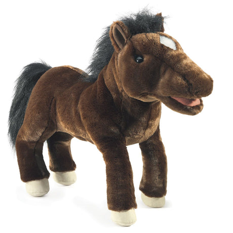 Folkmanis Large Horse Hand Puppet (Pre-Order Yours Now) - Little Whispers