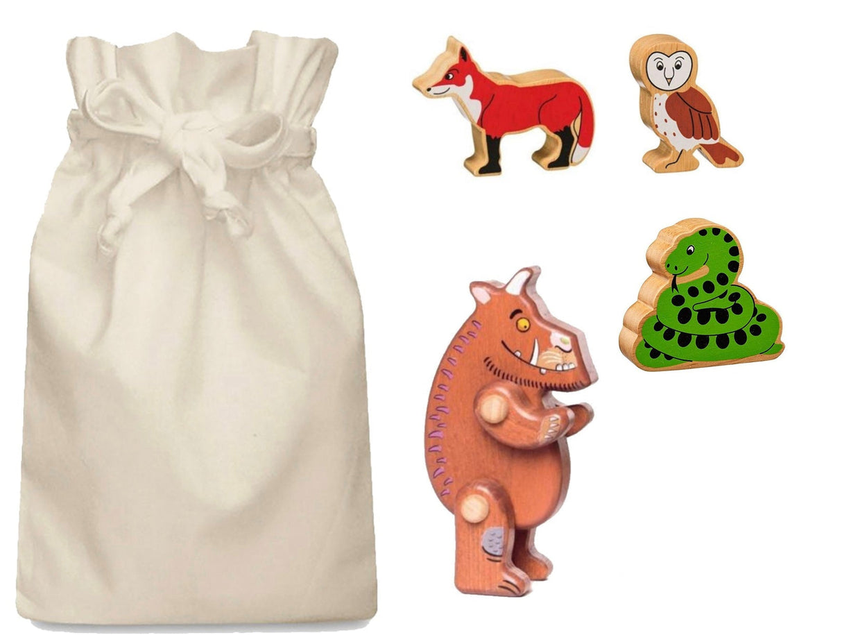 Gruffalo Sack with Bajo and Lanka Kade Animals - Little Whispers