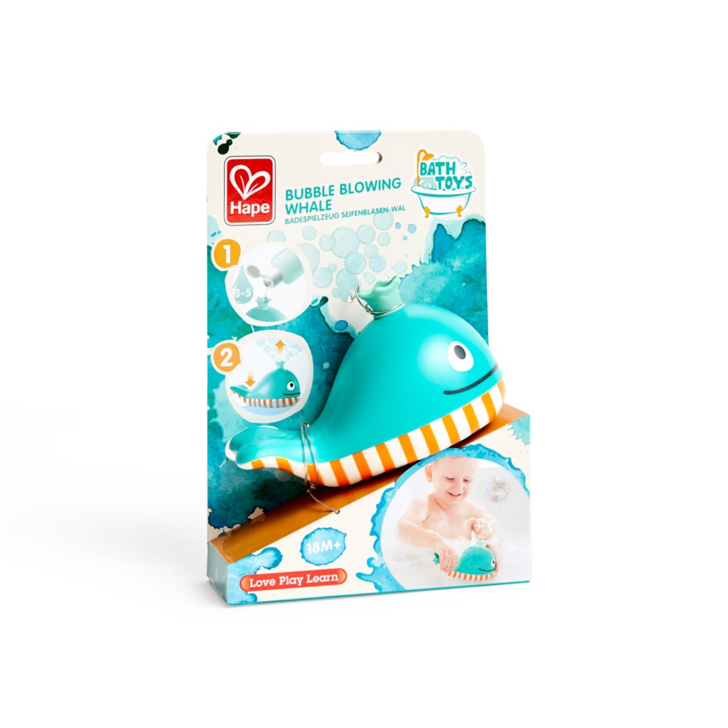 Hape Bubbling Whale Bath Toy