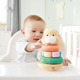 Hape Soft Bunny Stacker Baby Toy - Little Whispers