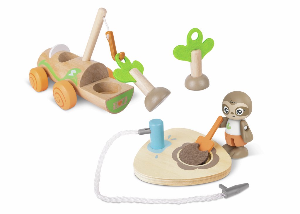 Hape Tree Planting E - Car (Direct Shipping) - Little Whispers