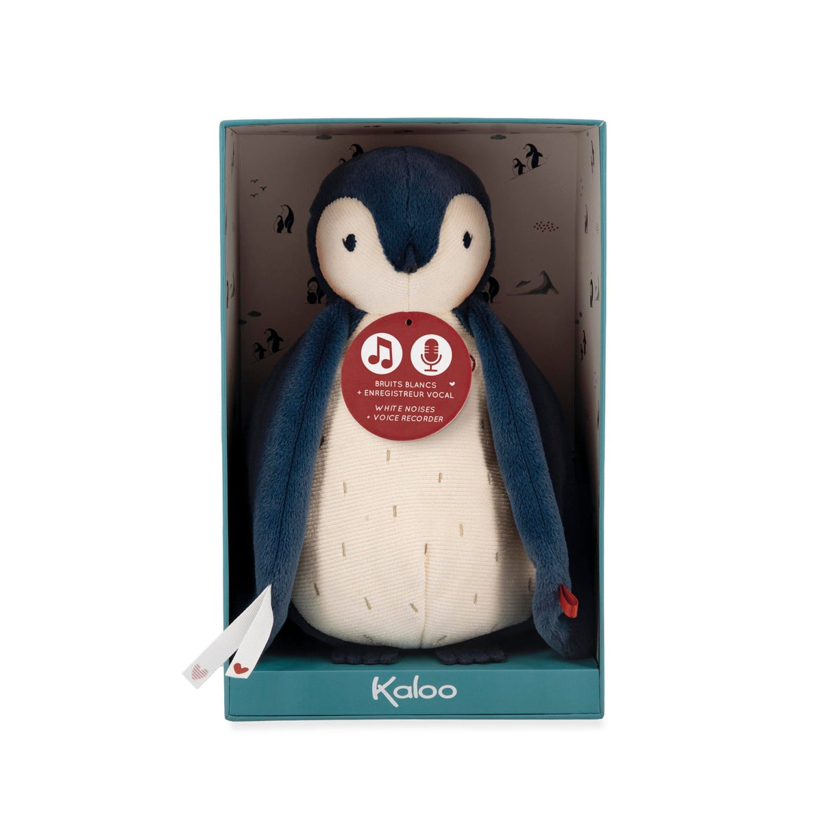 Kaloo White Noises Voice Recorder Plush Blue K212001 - Little Whispers