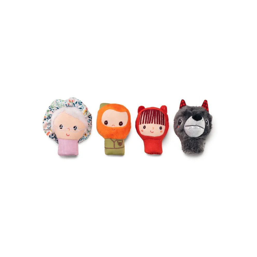 Lilliputiens Little Red Riding Hood Finger Puppets (4) - Little Whispers