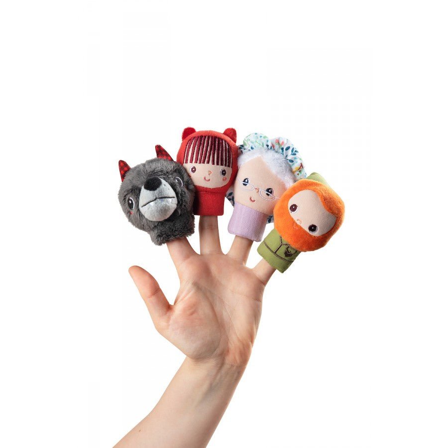 Lilliputiens Little Red Riding Hood Finger Puppets (4) - Little Whispers