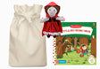 Little Red Riding Hood Story Sack with Puppet Company Hand Puppet - Little Whispers