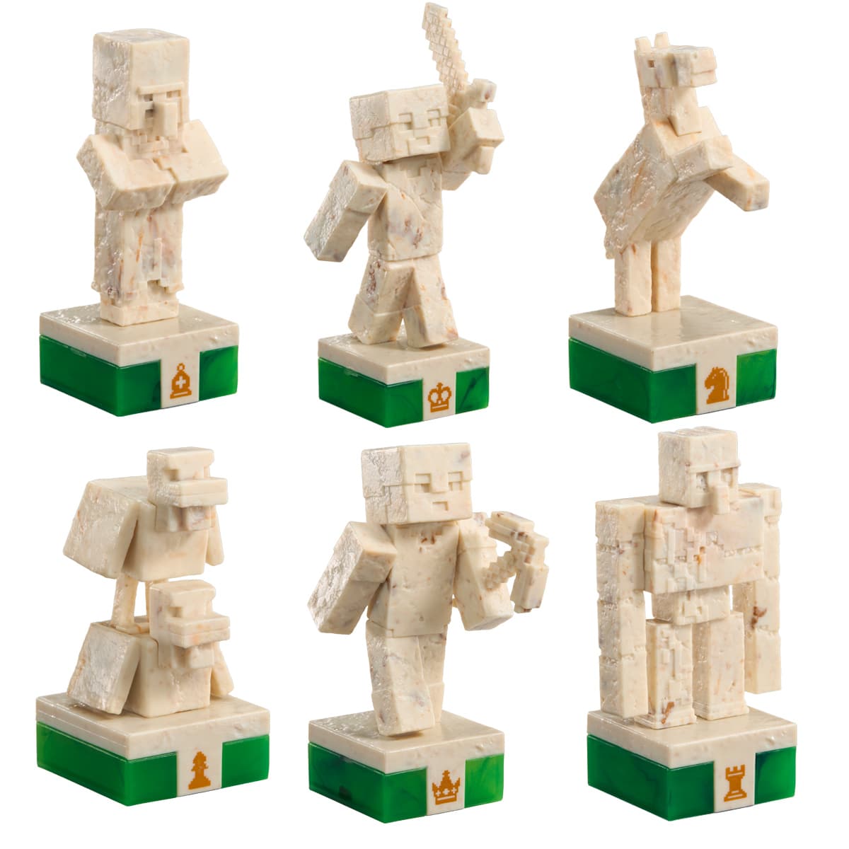 Minecraft Chess Set – Overworld Heroes vs. Hostile Mobs (Coming Soon) - Little Whispers