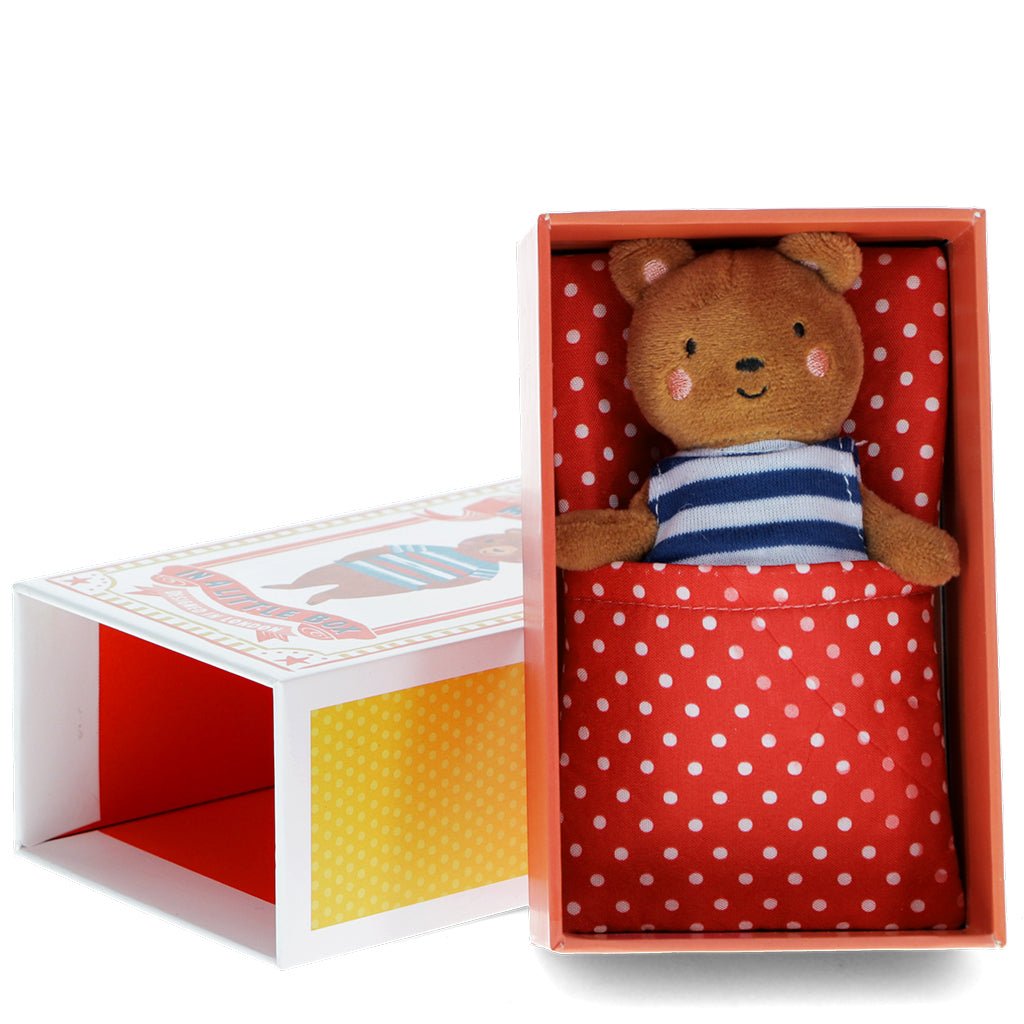 Mini Bear in a Little Box soft toy