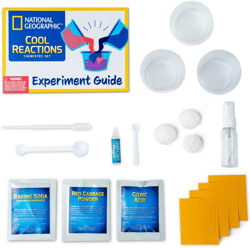 National Geographic Cool Reactions Chemistry Kit - Little Whispers