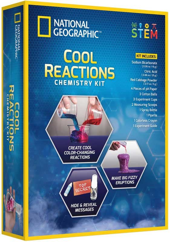 National Geographic Cool Reactions Chemistry Kit - Little Whispers