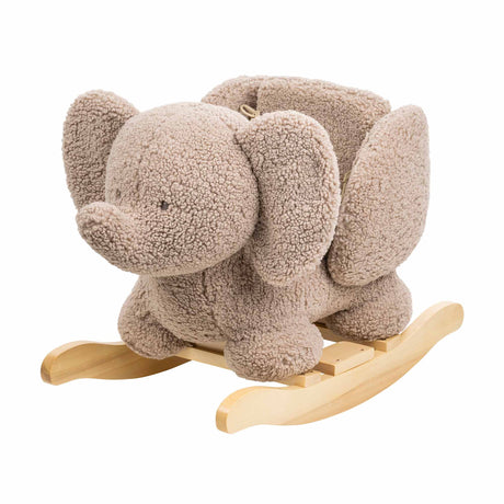 Nattou Taupe Rocker Elephant Ecru (Direct Shipping) - Little Whispers