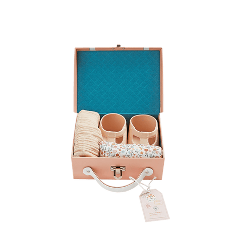 Olli Ella Dinkum Dolls - Travel Togs Blush (Slight Marks on Suitcase) - Little Whispers