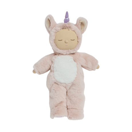 *PRE - ORDER* Ollie Ella Cozy Dinkum Unicorn Sugarpie, Pink (DUE EARLY OCT) - Little Whispers