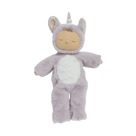 *PRE - ORDER* Ollie Ella Cozy Dinkum Unicorn Sweetpea, Lilac (DUE EARLY OCT) - Little Whispers