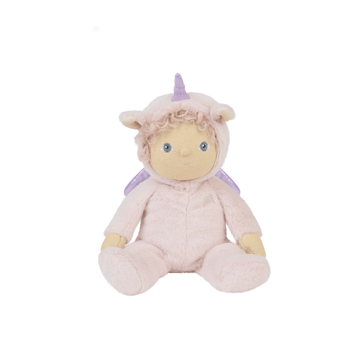 *PRE - ORDER* Ollie Ella Dinky Dinkum Dolls Una Unicorn, Pink (DUE EARLY OCT) - Little Whispers