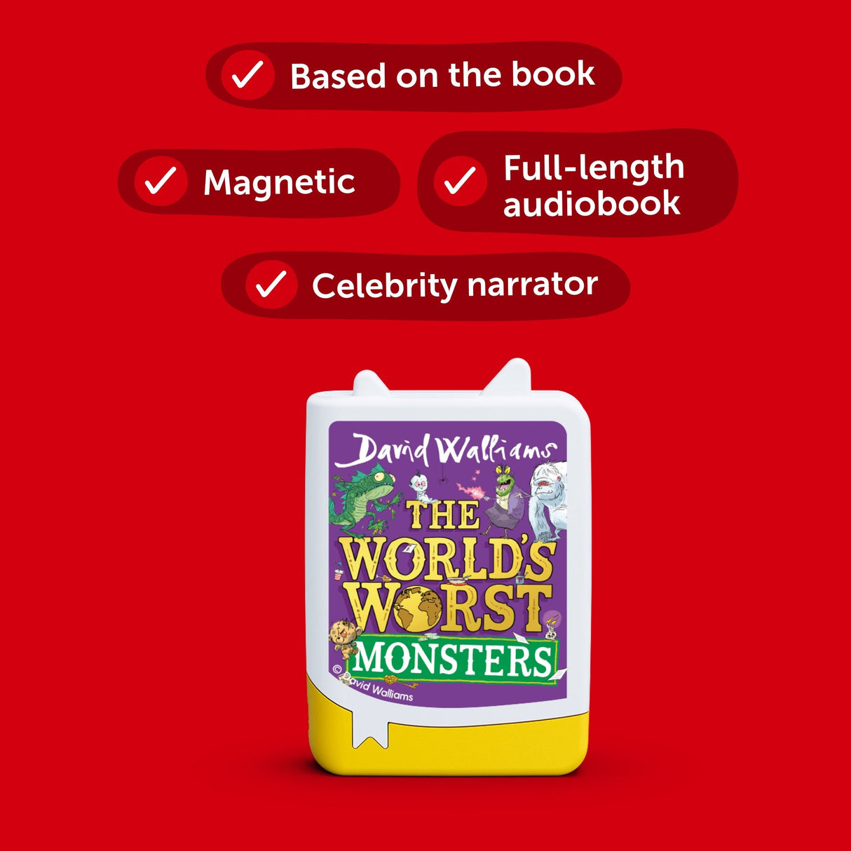 *PRE - ORDER* Pocket Tonie David Walliams The World's Worst Monsters (Available approx 24th October) - Little Whispers