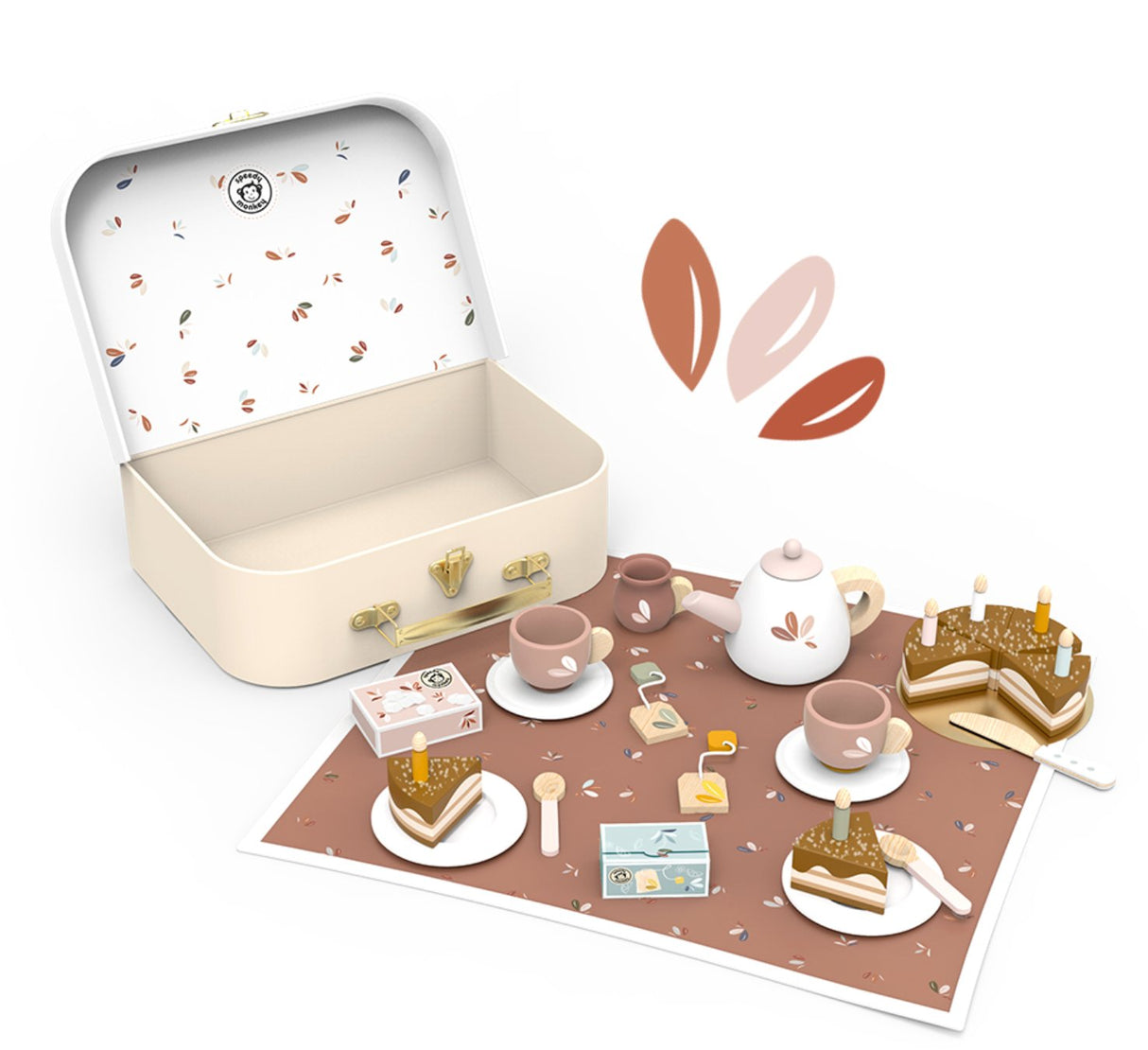 *PRE - ORDER* Speedy Monkey Birthday Tea Set (Coming Soon) - Little Whispers