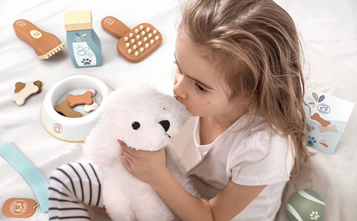 *PRE - ORDER* Speedy Monkey My Little Dog Basket (Coming Soon) - Little Whispers