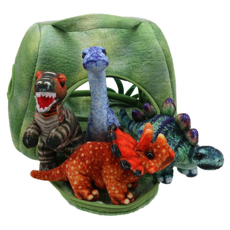 Puppet Company Dinosaur House Hide - Away | Little Whispers - Little Whispers