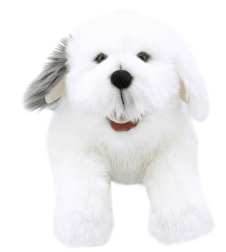 Puppet Company Old English Sheepdog Hand Puppet - Little Whispers