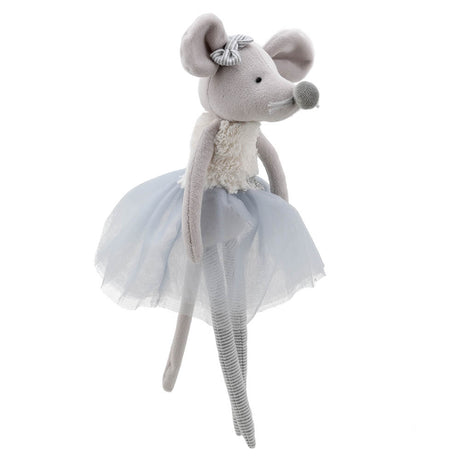 Puppet Company Silver Wilberry Ballerina Mouse - Little Whispers