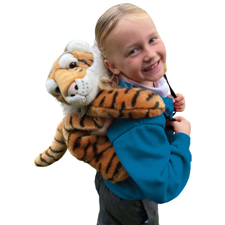 Puppet Company Tiger Animal Back Pack (Promotional Price) - Little Whispers