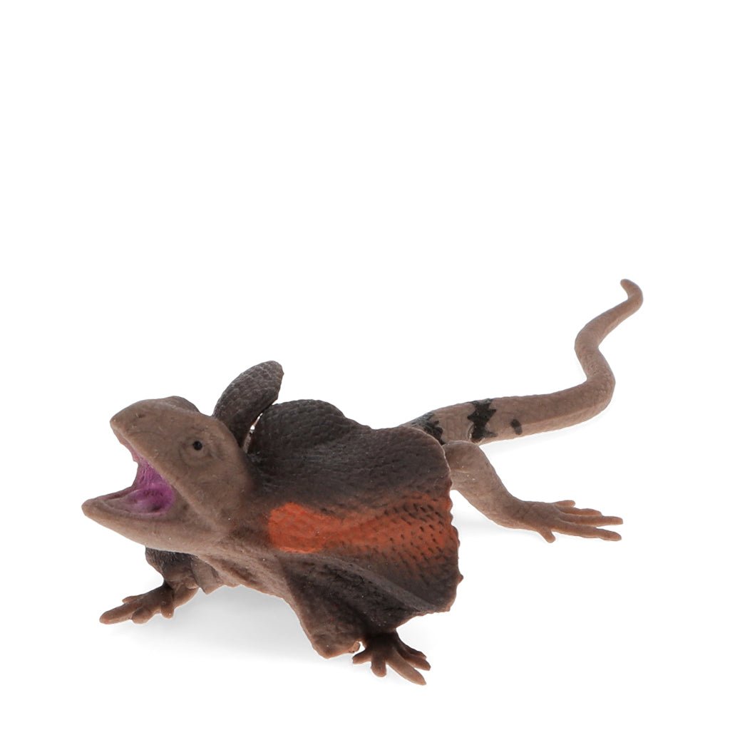 Realistic Frill Necked Lizard Toy Little Whispers