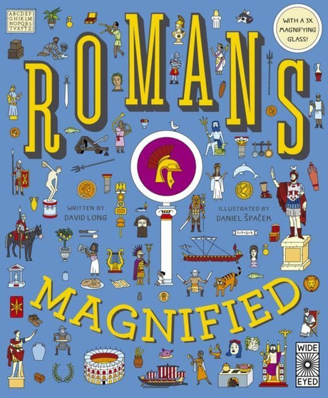 Romans Magnified Hardback Book with 3 x Magnifying Glass (Slight Damage to Spine) - Little Whispers