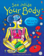 See inside your body Hardback Book - Little Whispers