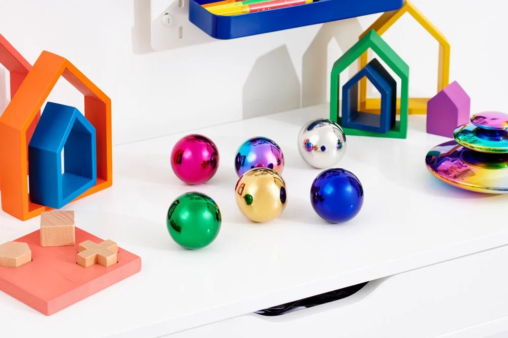 Sensory Reflective Colour Mystery Balls - Pk6 - Little Whispers