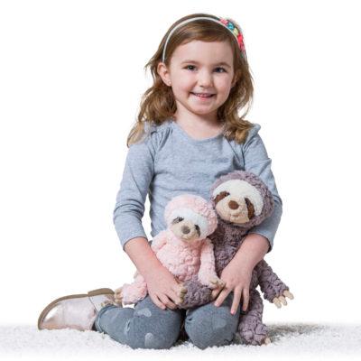 Sloth Slept on Story Sack with Mary Meyer Plush Sloth - Little Whispers