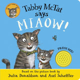 Tabby McTat says Miaow Sound Story Sack with TabbyMc Tat Soft Toy - Little Whispers