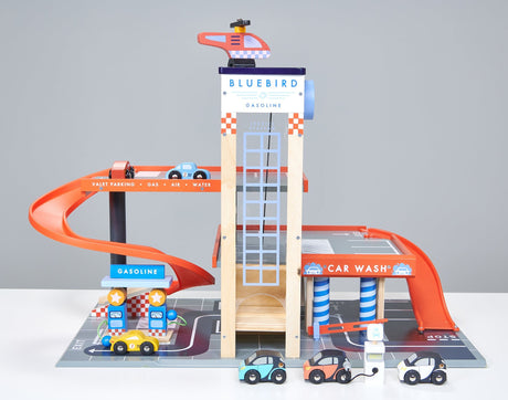 Tenderleaf Toys Service Station & Smart Car Set Bundle (Direct Shipping) - Little Whispers