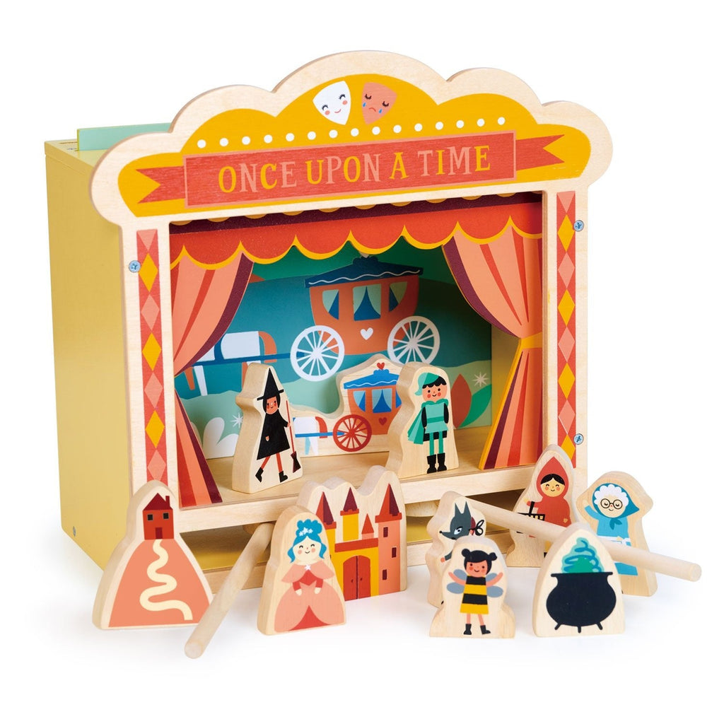 Tenderleaf Toys Wooden Tabletop Theatre (Direct Shipping) - Little Whispers
