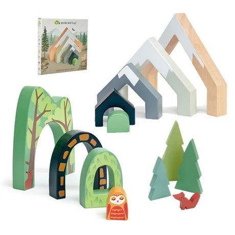 Tenderleaf Train Accessory 3 Piece Bundle ( Mountain Pass Srack, Fir Tops, Forest Tunnels) (Direct Shipping) - Little Whispers