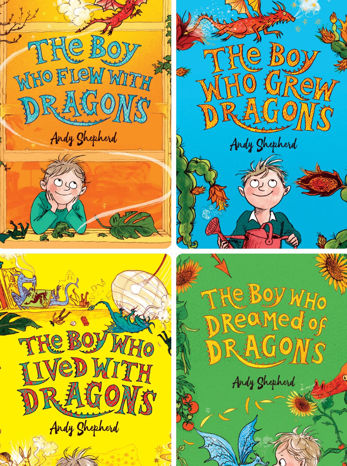 The Boy Who Grew Dragons Collection (5 Cards) Audio Card - Little Whispers