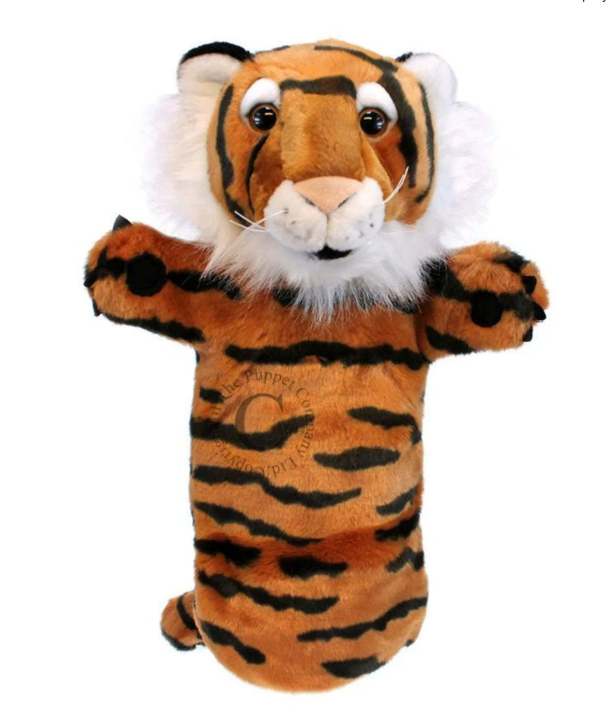 The Tiger Who Came to Tea Story Sack with Hand and Finger Puppet - Little Whispers