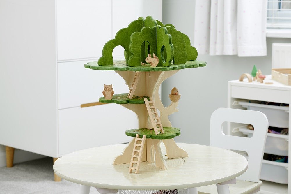 TickiT Woodland Trail Wooden Treehouse - Little Whispers