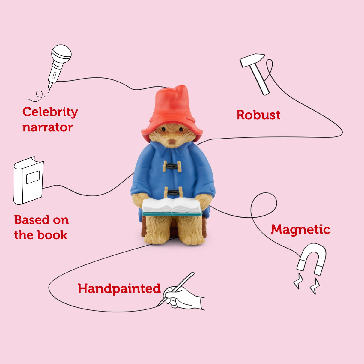 Tonies Audio Character - More About Paddington Bear Tonie (Pre - order from 13th August) - Little Whispers